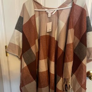 Poncho/cape. NWT